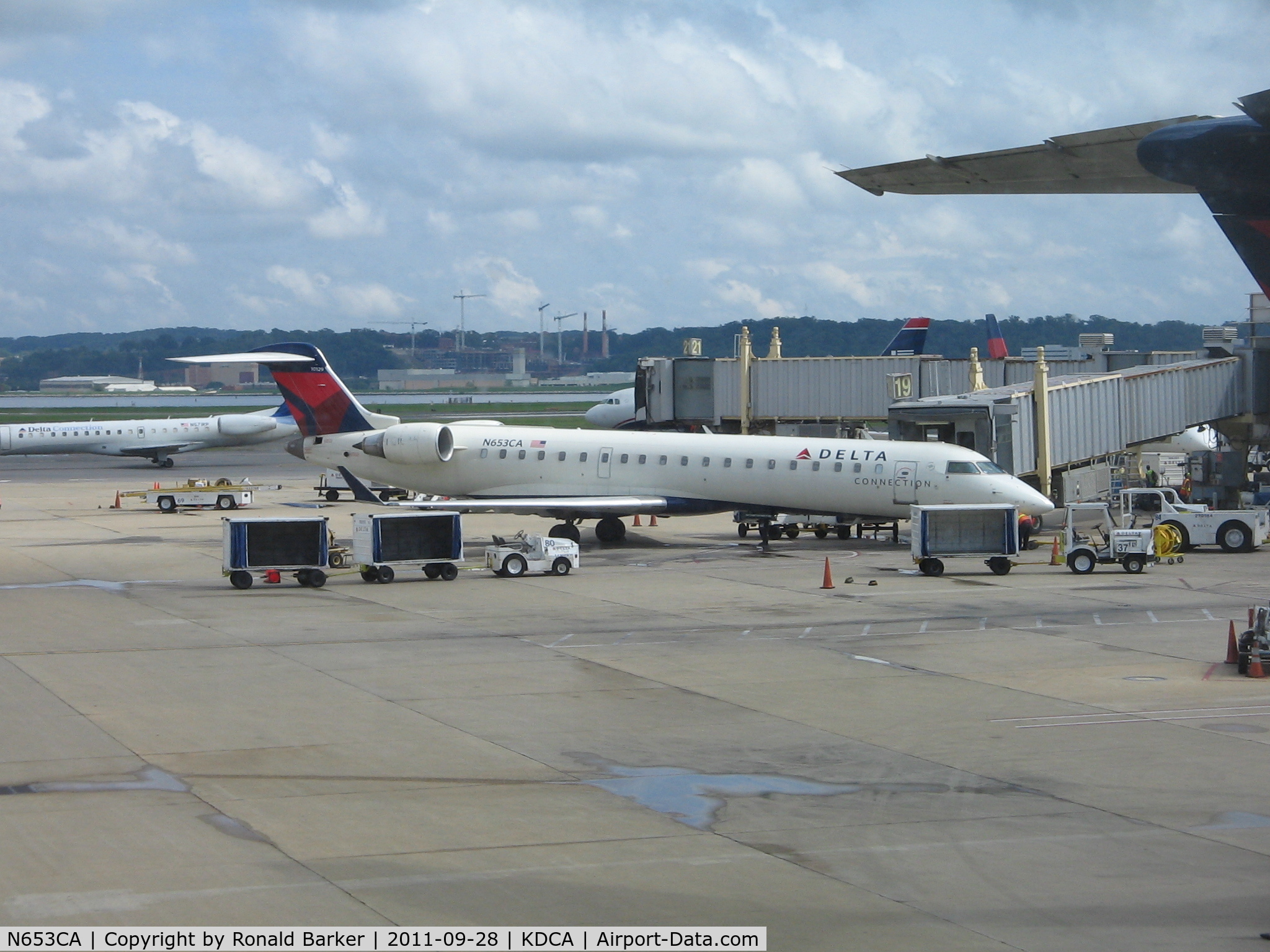 N653CA, 2003 Bombardier CRJ-700 (CL-600-2C10) Regional Jet C/N 10129, DCA, VA