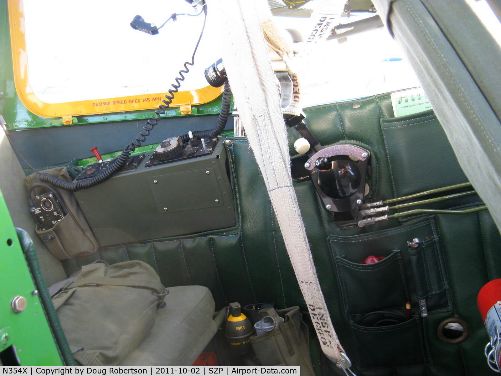 N354X, 1957 Cessna L-19E Bird Dog C/N 24512, 1957 Cessna L-19E BIRD DOG, Continental O-470-11B 213 Hp, rear seat engine controls for left hand