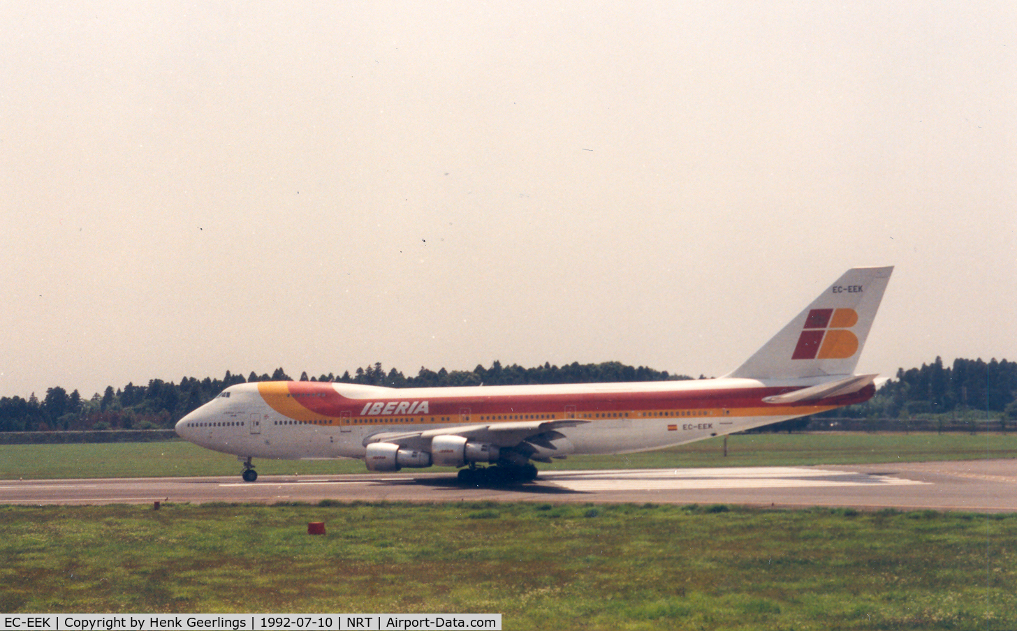 EC-EEK, 1988 Boeing 747-256B C/N 24071, Iberia