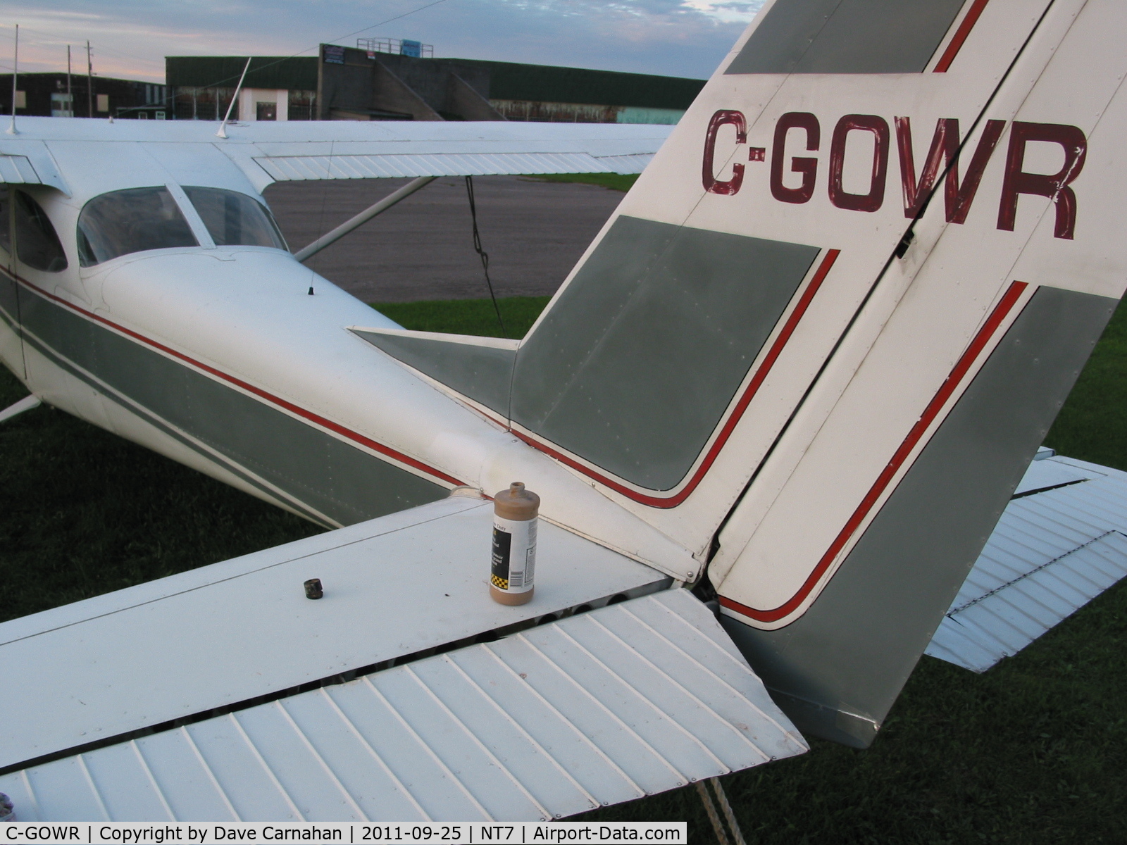 C-GOWR, 1966 Cessna 172G C/N 17253748, This aircraft was recently sold to Dave Carnahan of Trenton, Ontario. The aircraft is now based out of Picton, Ontario (NT7).