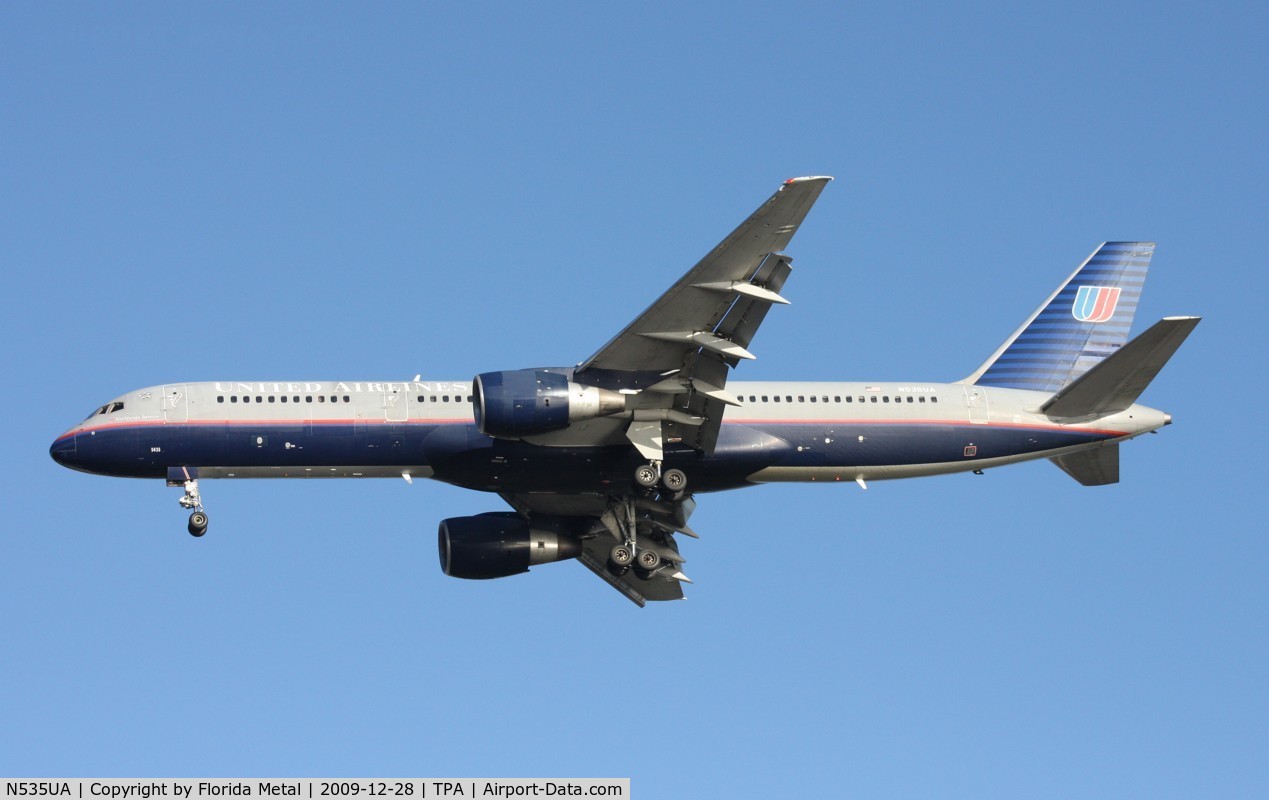 N535UA, 1991 Boeing 757-222 C/N 25130, United 757-200