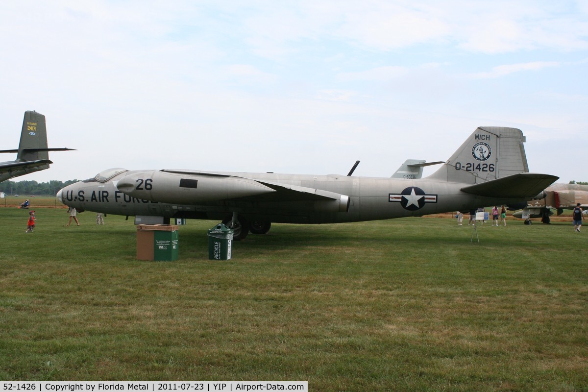 52-1426, 1952 Martin RB-57A Canberra C/N 009, RB-57A