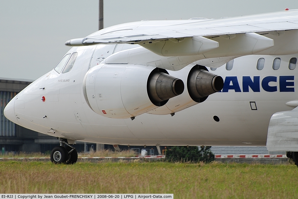 EI-RJJ, 1999 BAE Systems Avro 146-RJ85 C/N E.2347, City Jet aux //