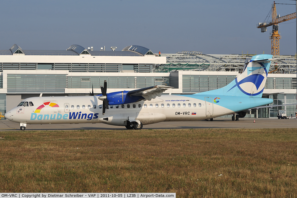 OM-VRC, 1992 ATR 72-202 C/N 307, Danube Wings ATR72