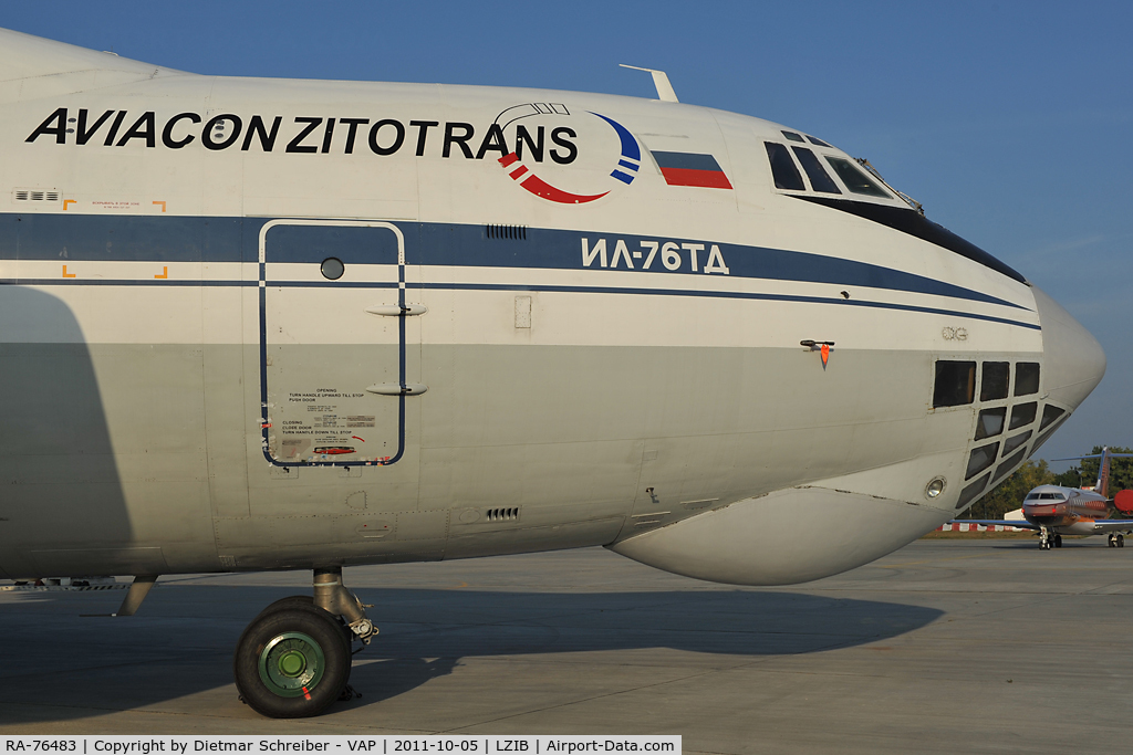 RA-76483, 1986 Ilyushin Il-76TD C/N 0063468042, Aviacon Zitotrans Ilyushin 76
