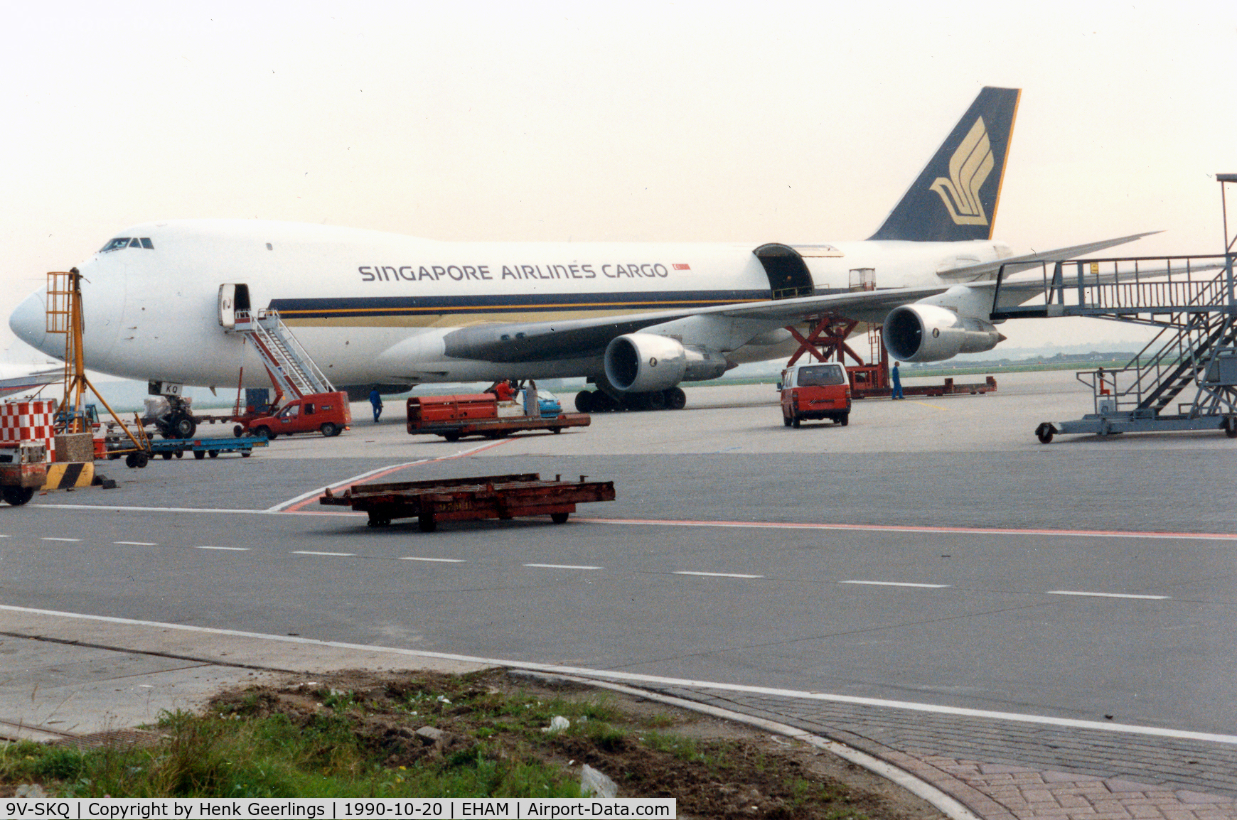 9V-SKQ, 1988 Boeing 747-212F C/N 24177, Singapore Airlines Cargo