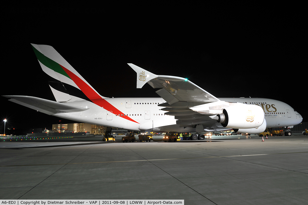 A6-EDJ, 2006 Airbus A380-861 C/N 009, Emirates Airbus 380