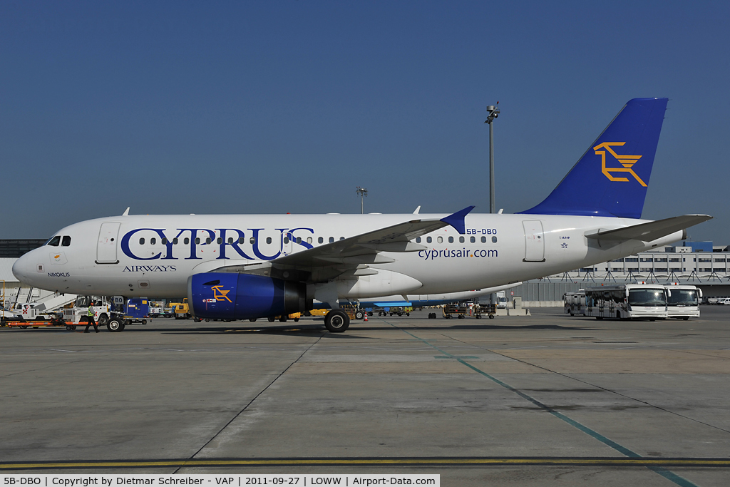 5B-DBO, 2002 Airbus A319-132 C/N 1729, Cyprus Airbus 319