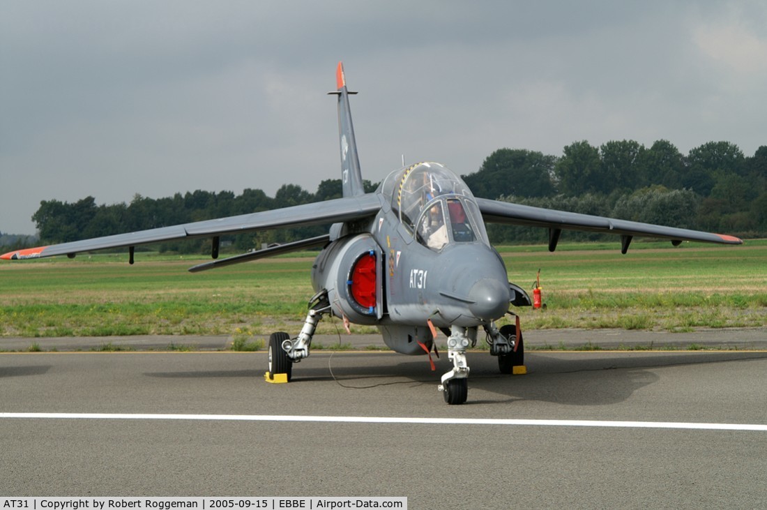 AT31, Dassault-Dornier Alpha Jet 1B C/N B31/1142, European Trainers Meet 2005.