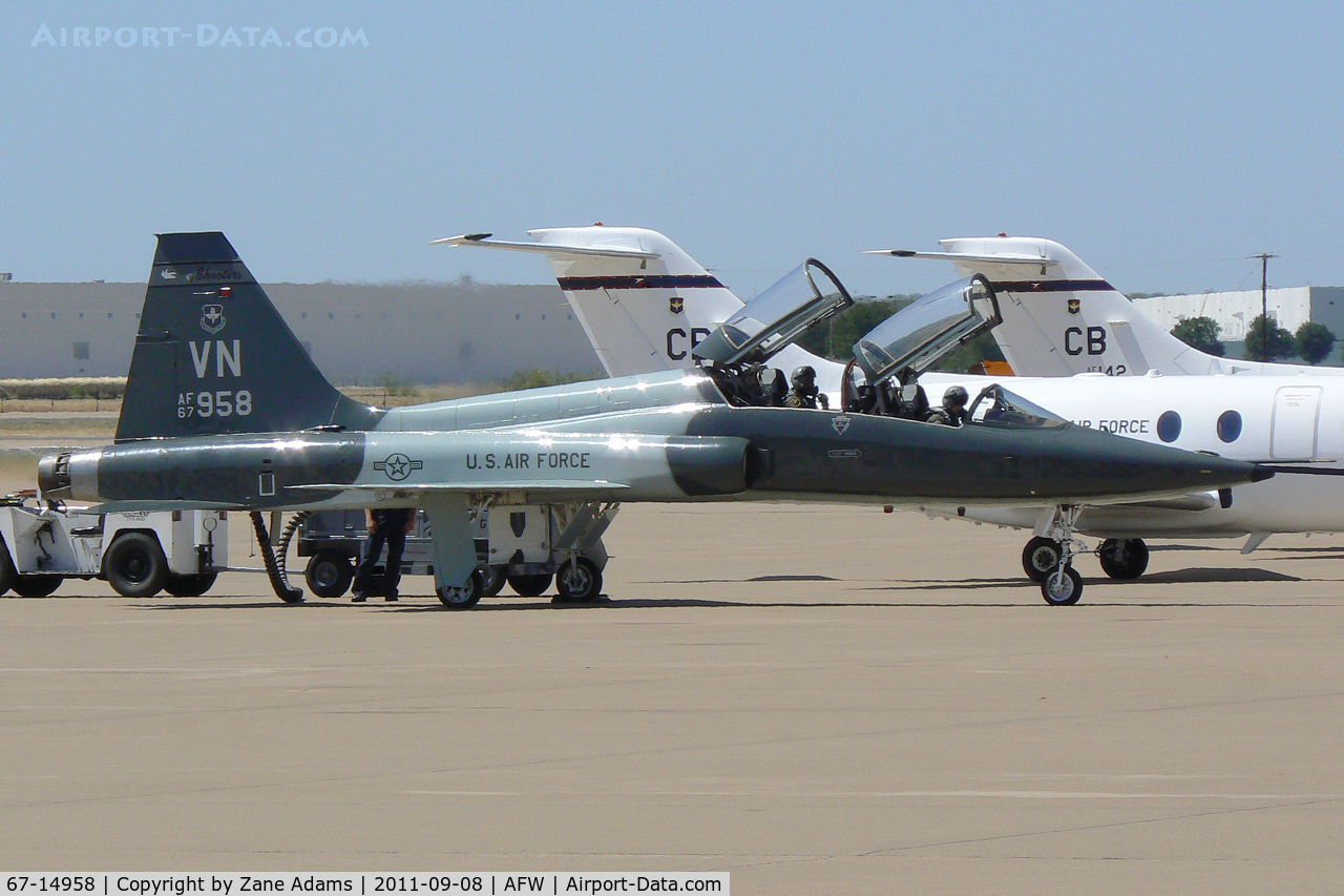 67-14958, 1967 Northrop T-38C Talon C/N T.6099, At Alliance Airport - Fort Worth, TX