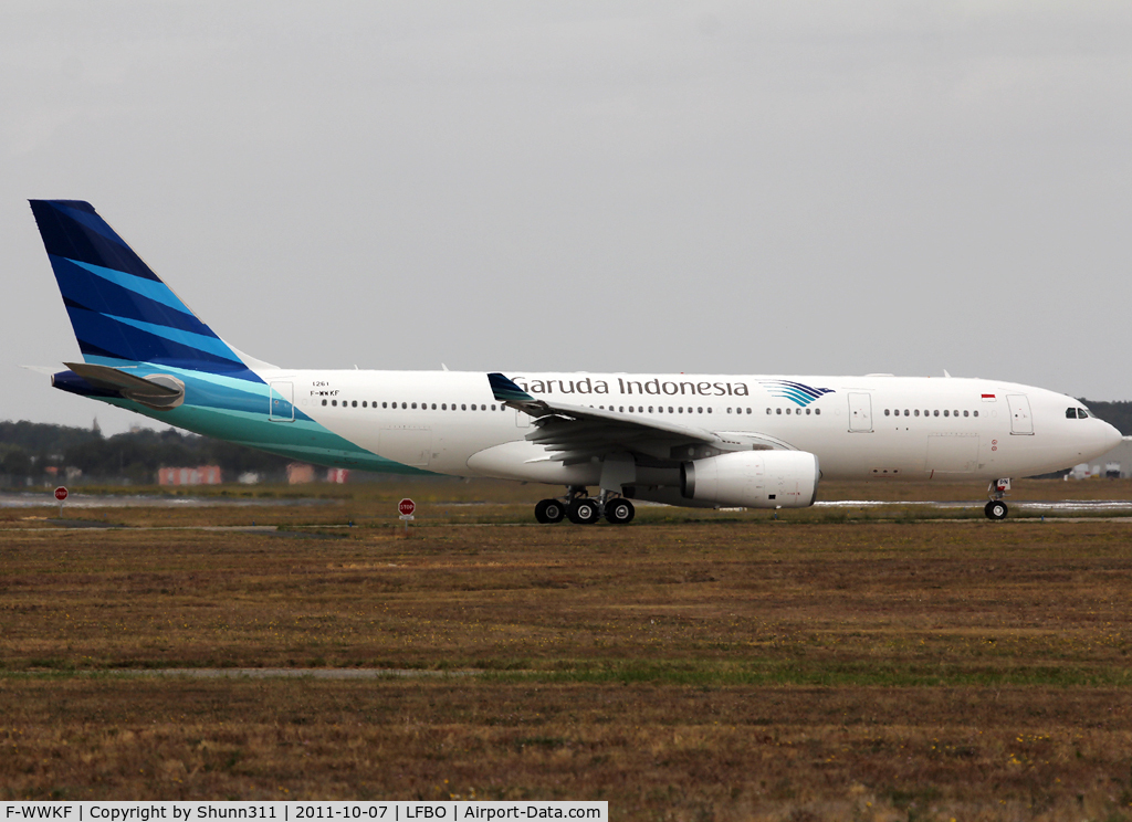 F-WWKF, 2011 Airbus A330-243 C/N 1261, C/n 1261 - To be PK-GPN