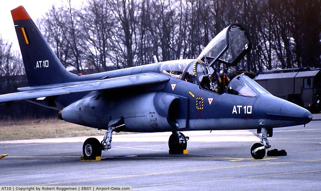 AT10, Dassault-Dornier Alpha Jet 1B C/N B10/1030, 1990's
