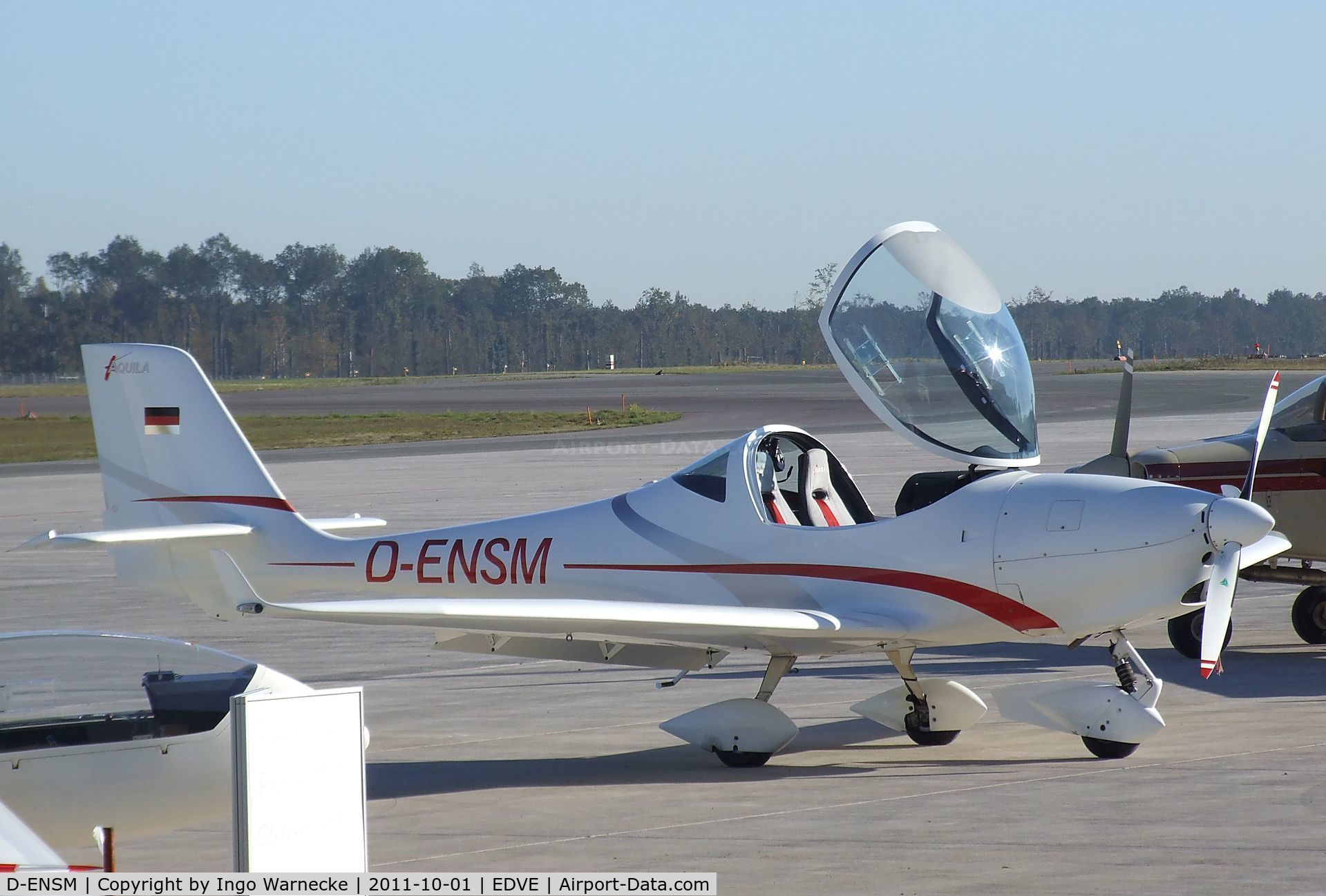 D-ENSM, Aquila A210 (AT01) C/N AT01-129, Aquila A210 (AT01) at Braunschweig-Waggum airport