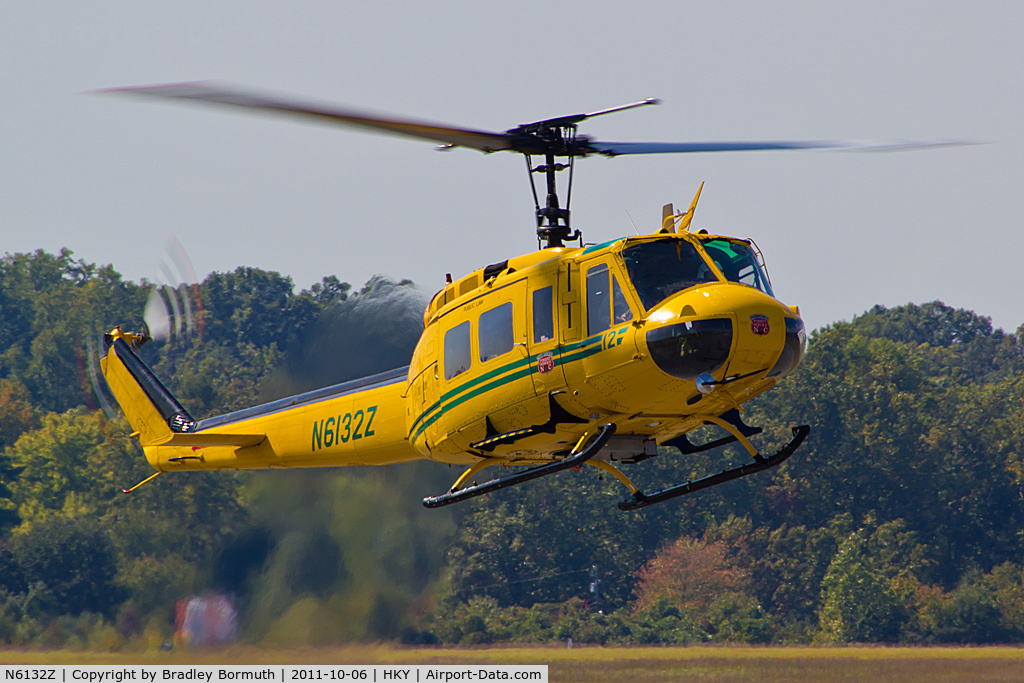 N6132Z, Bell UH-1H Iroquois C/N 68-16621, NCFS Huey 
