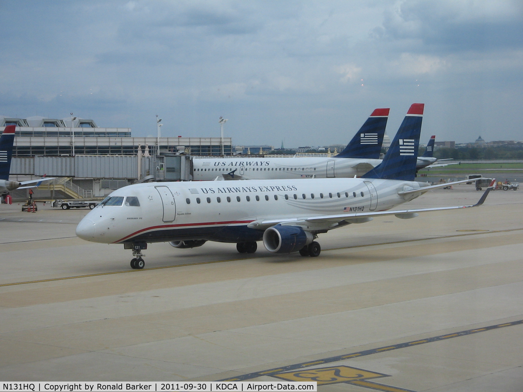 N131HQ, 2008 Embraer 175LR (ERJ-170-200LR) C/N 17000215, DCA, VA