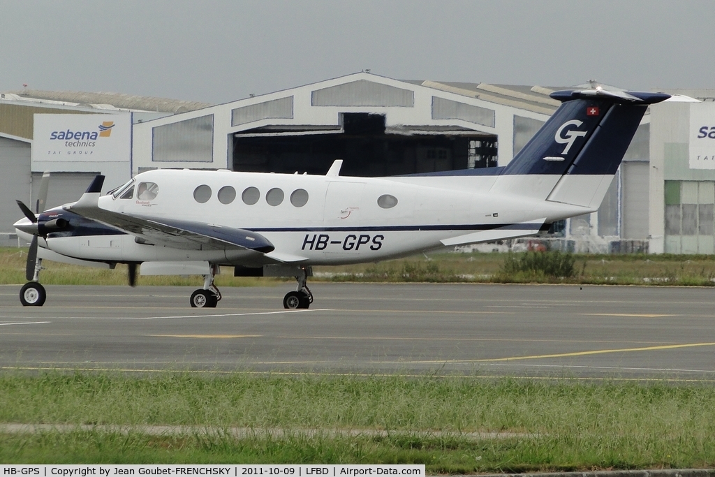 HB-GPS, 2009 Beechcraft King Air 200GT C/N BY-093, Family Airline SA