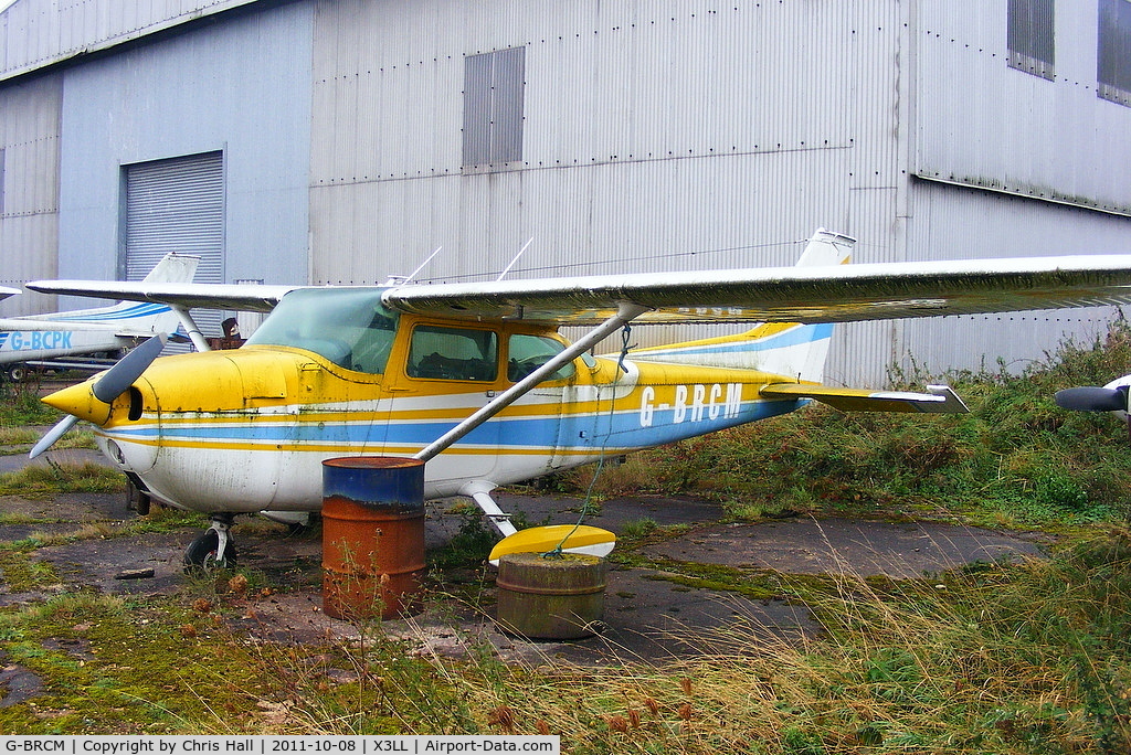 G-BRCM, 1971 Cessna 172L Skyhawk C/N 172-59960, at Little Staughton
