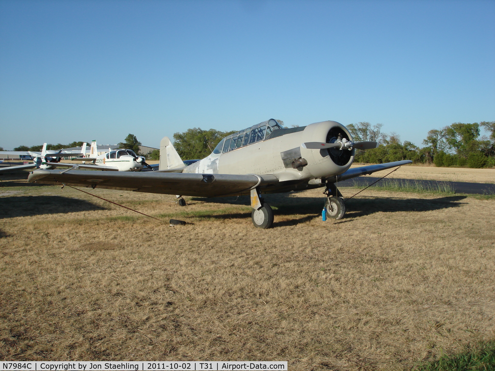 N7984C, North American SNJ-6 Texan C/N 121-43078, Another view