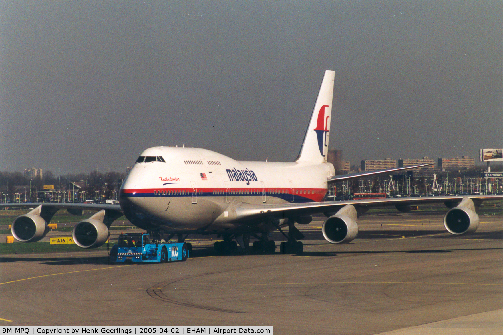 9M-MPQ, 2002 Boeing 747-4H6 C/N 29901, Malaysia