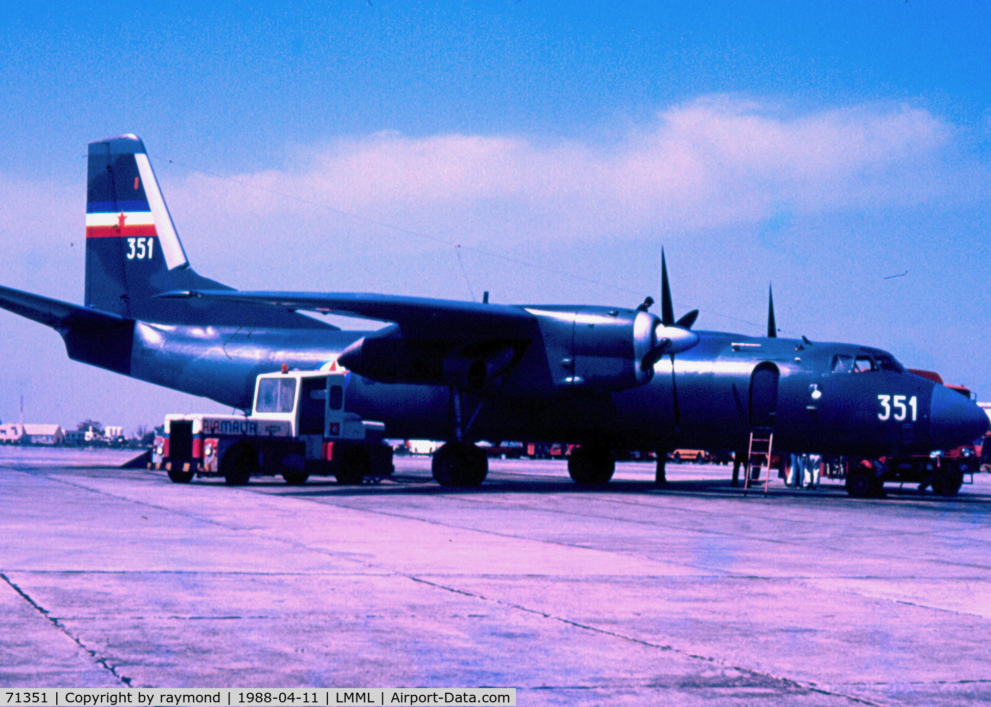 71351, Antonov An-26 C/N 3588, An26  71351 Yugoslav Air Force