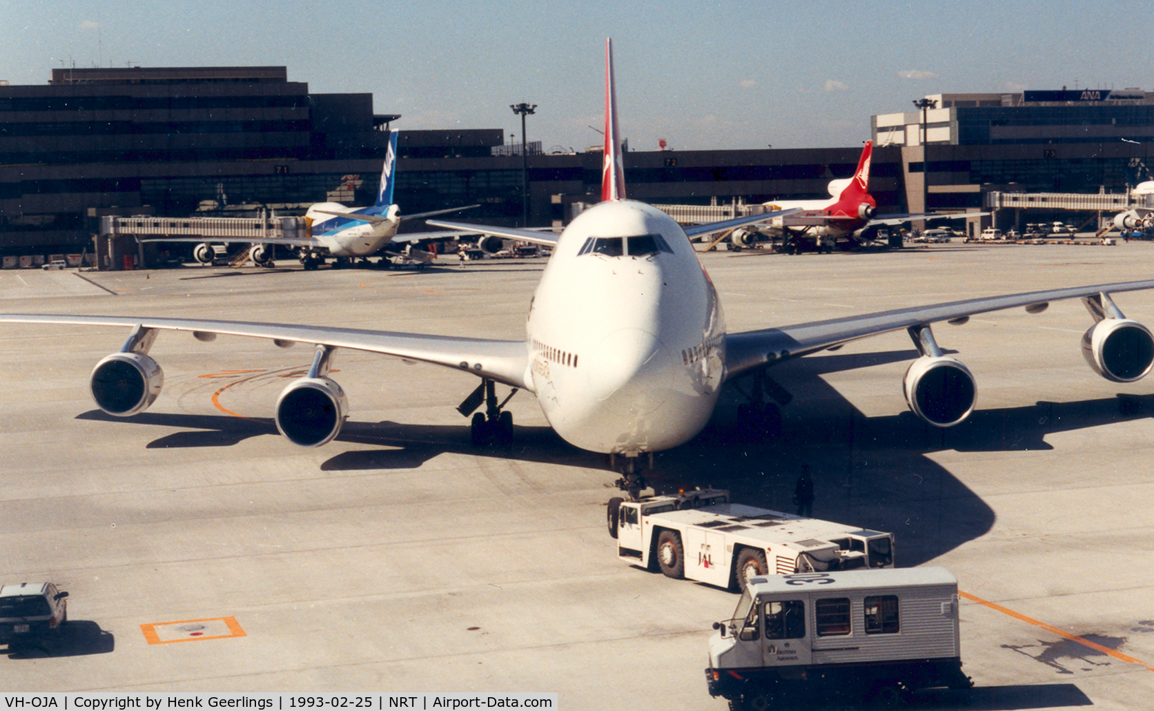 VH-OJA, 1989 Boeing 747-438 C/N 24354, Qantas