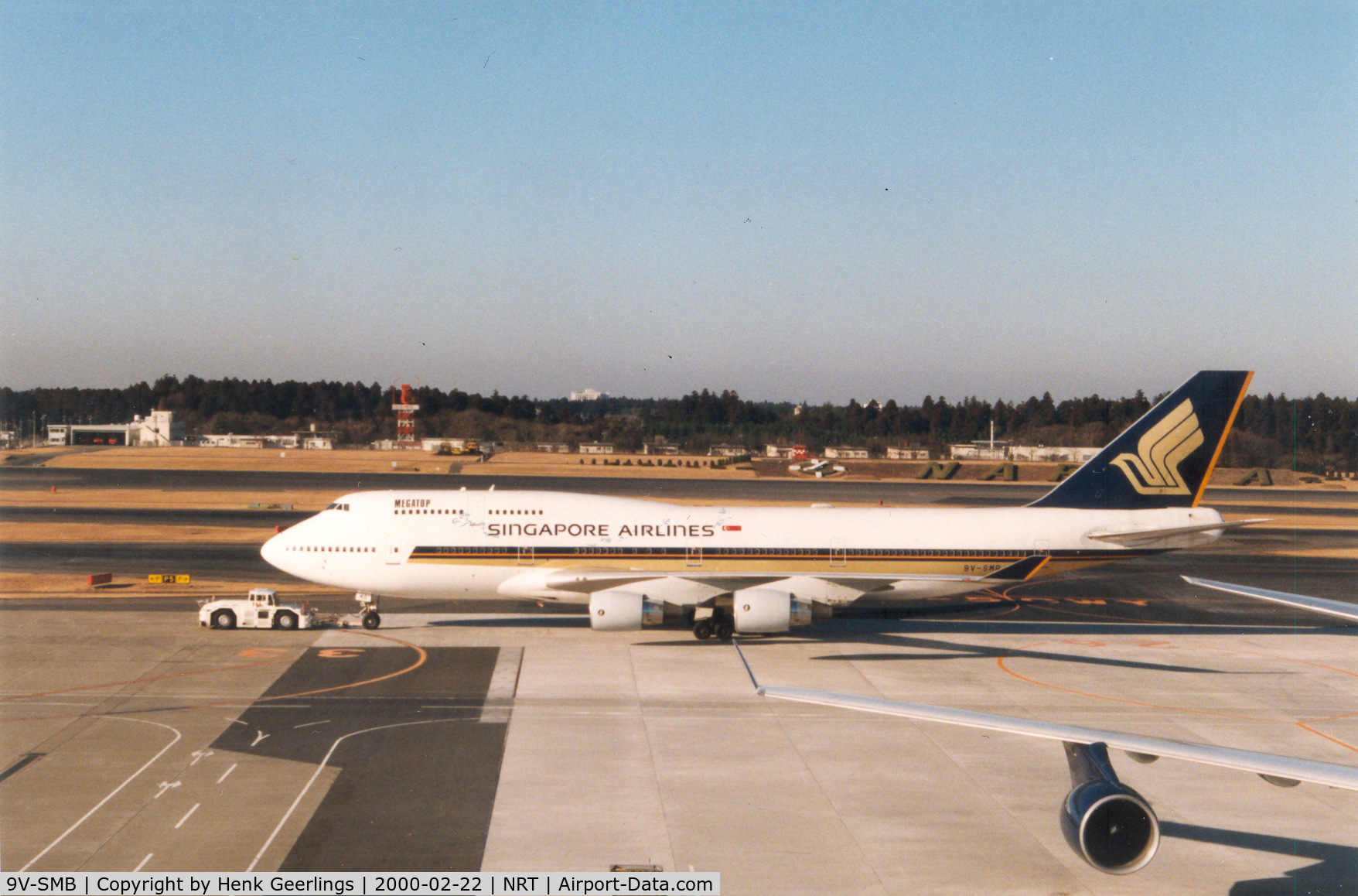 9V-SMB, 1988 Boeing 747-412 C/N 24062, Singapore Airlines