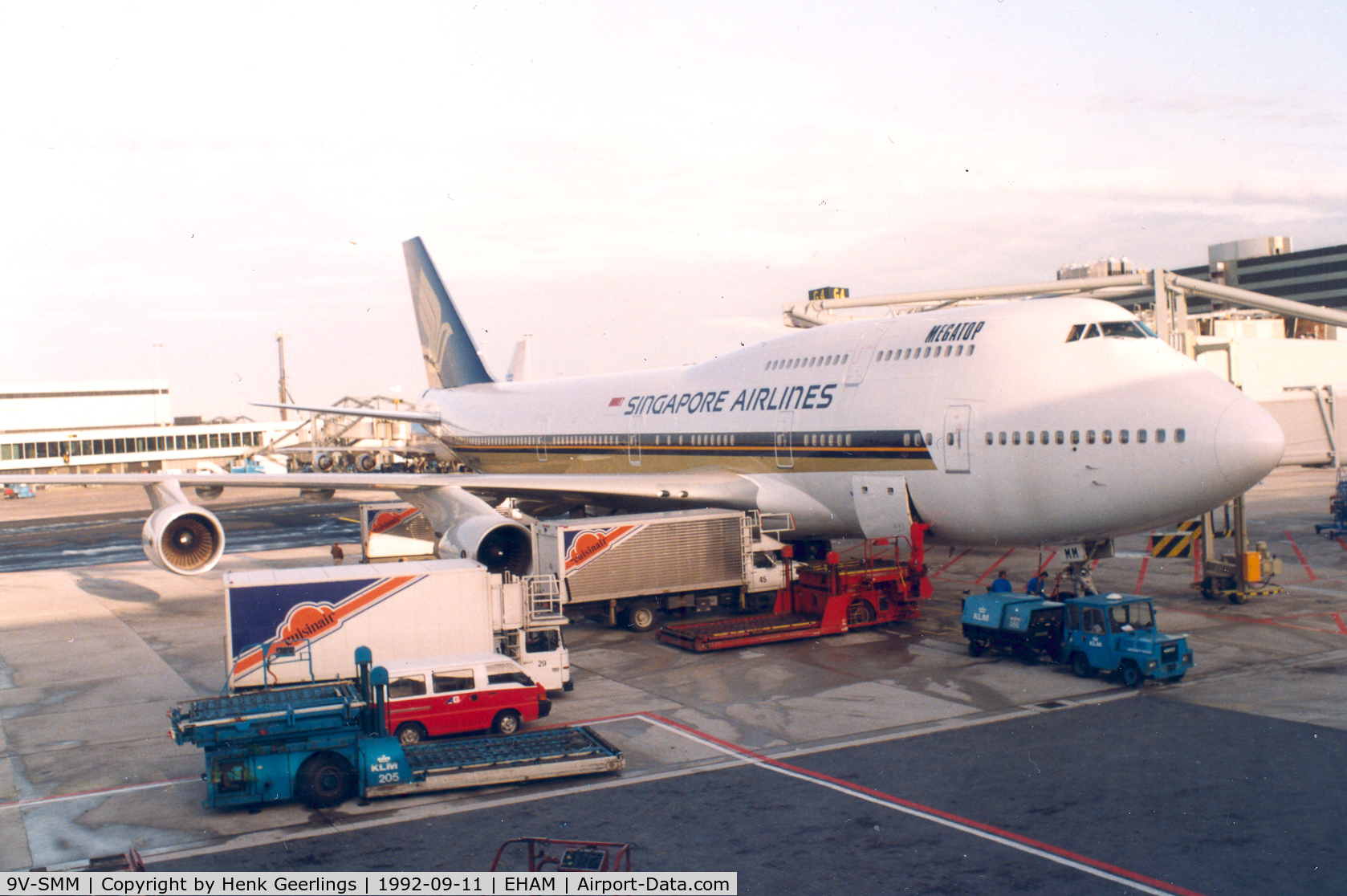 9V-SMM, 1992 Boeing 747-412 C/N 26547, Singapore Airlines