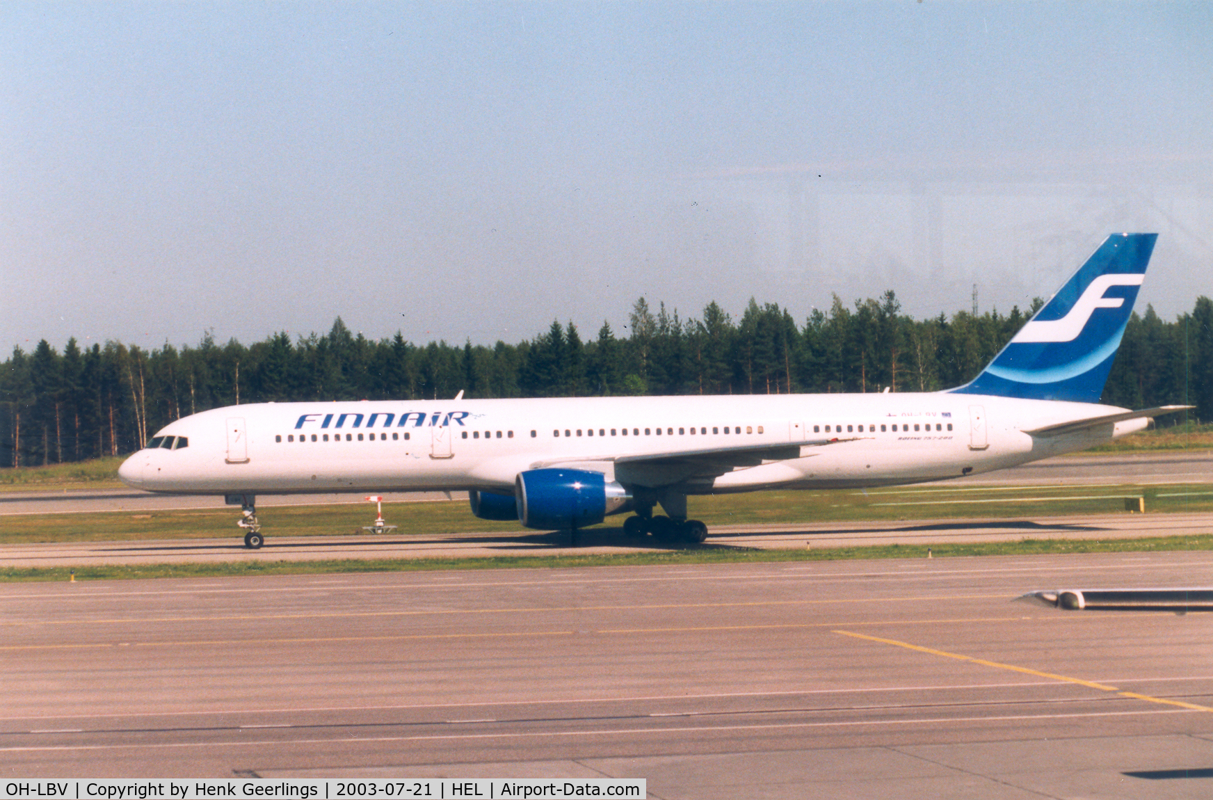 OH-LBV, 2002 Boeing 757-2Q8 C/N 30046, Finnair