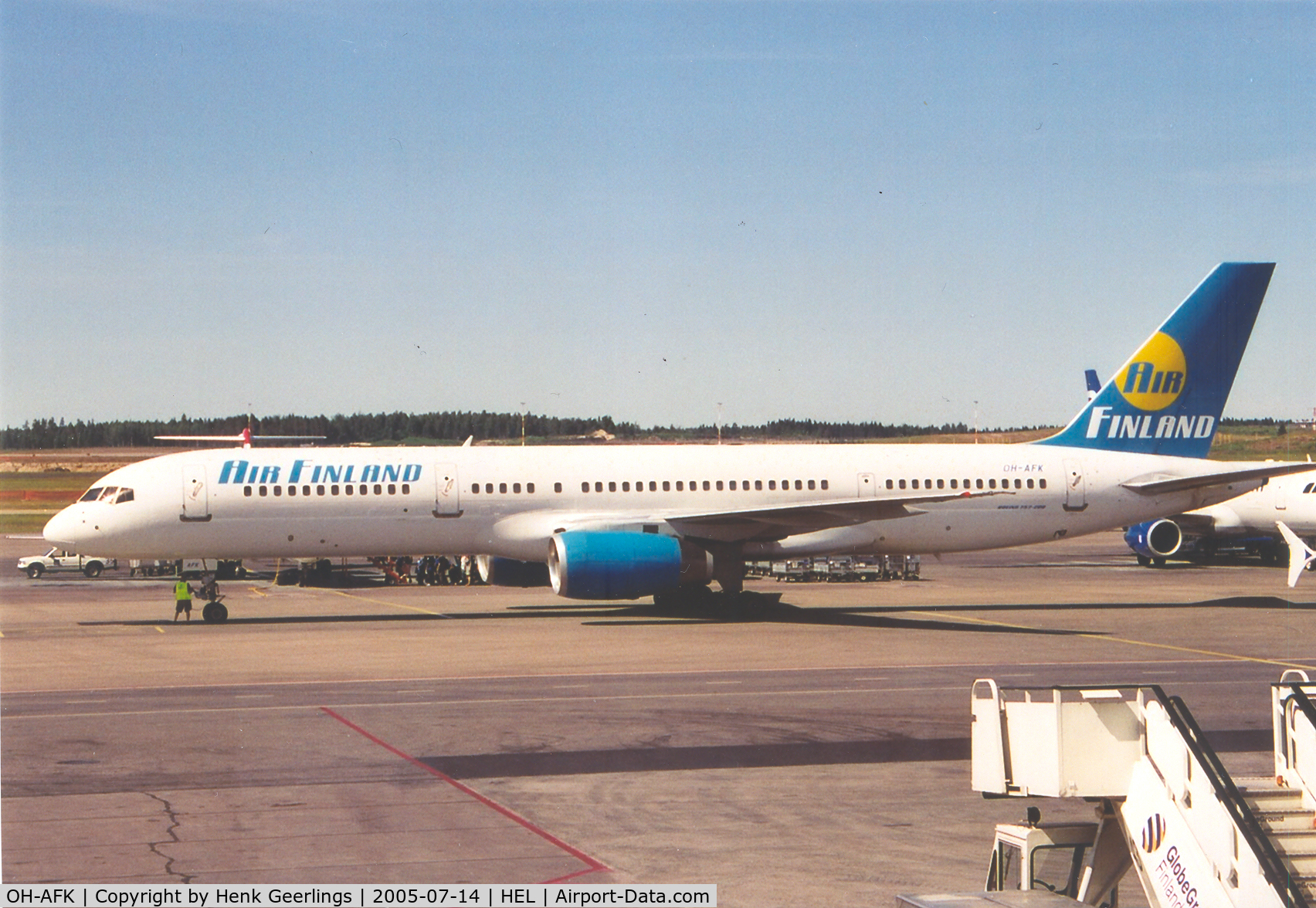 OH-AFK, 1993 Boeing 757-28A C/N 25622, Air Finland