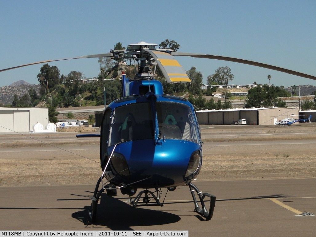 N118MB, 2002 Eurocopter AS-350B-3 Ecureuil Ecureuil C/N 3535, Waiting for a call out