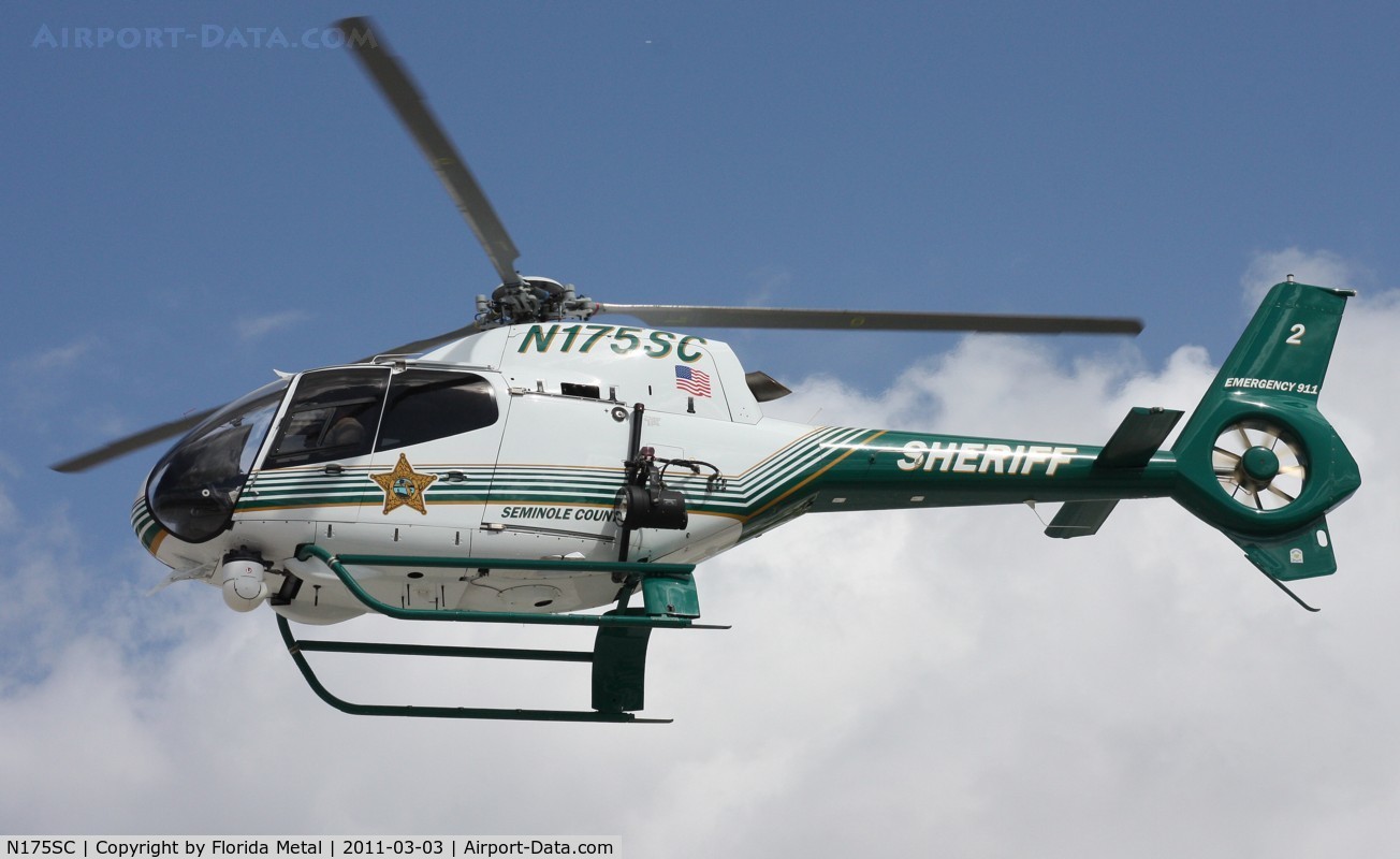 N175SC, 2004 Eurocopter EC-120B Colibri C/N 1376, Seminole County Sheriff at Heliexpo Orlando - at Convention Center