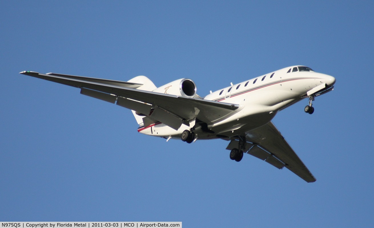 N975QS, 2002 Cessna 750 Citation X C/N 750-0175, Citation X