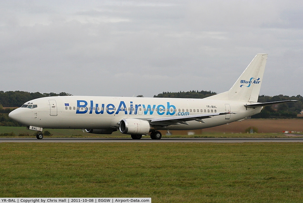 YR-BAL, 1991 Boeing 737-484 C/N 25314, Blue Air