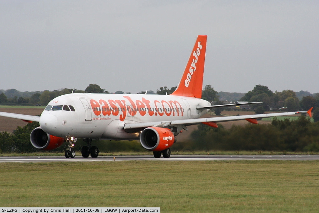 G-EZPG, 2005 Airbus A319-111 C/N 2385, easyJet