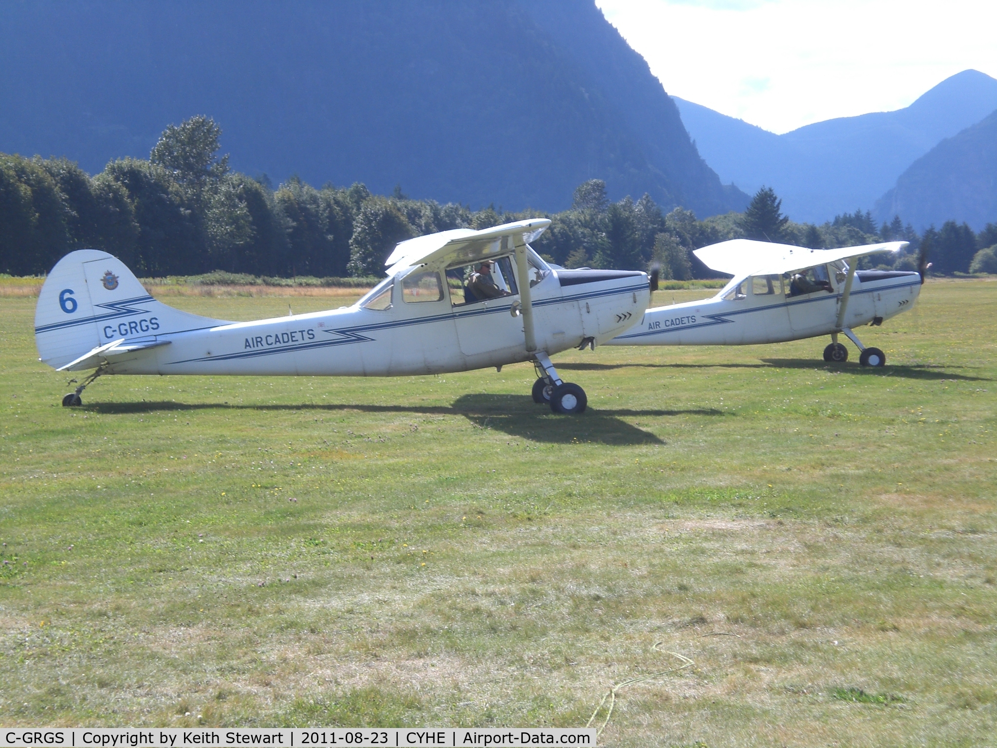 C-GRGS, Cessna 305A C/N 22479, Regional Gliding School (Pacific)