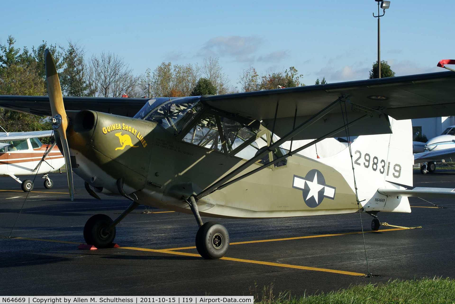 N64669, Stinson L-5 Sentinel C/N 76560, Stinson L-5