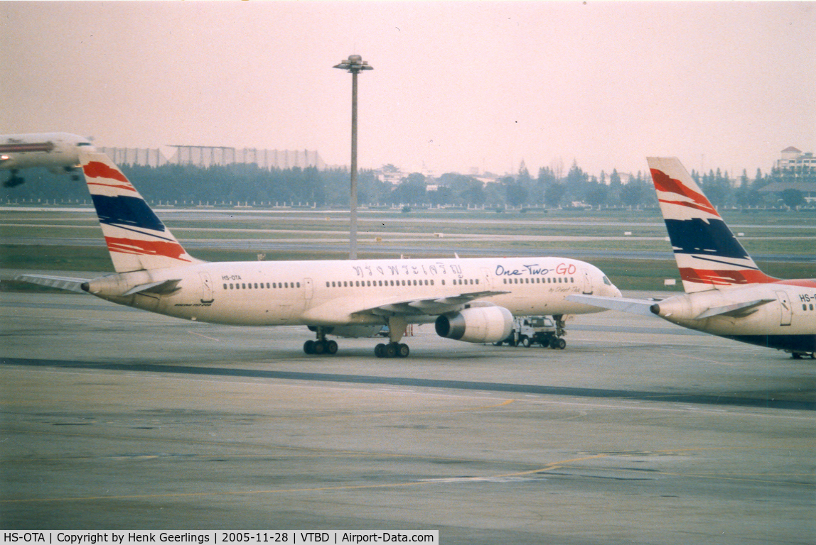 HS-OTA, 1989 Boeing 757-28A C/N 24368, One-Two-Go