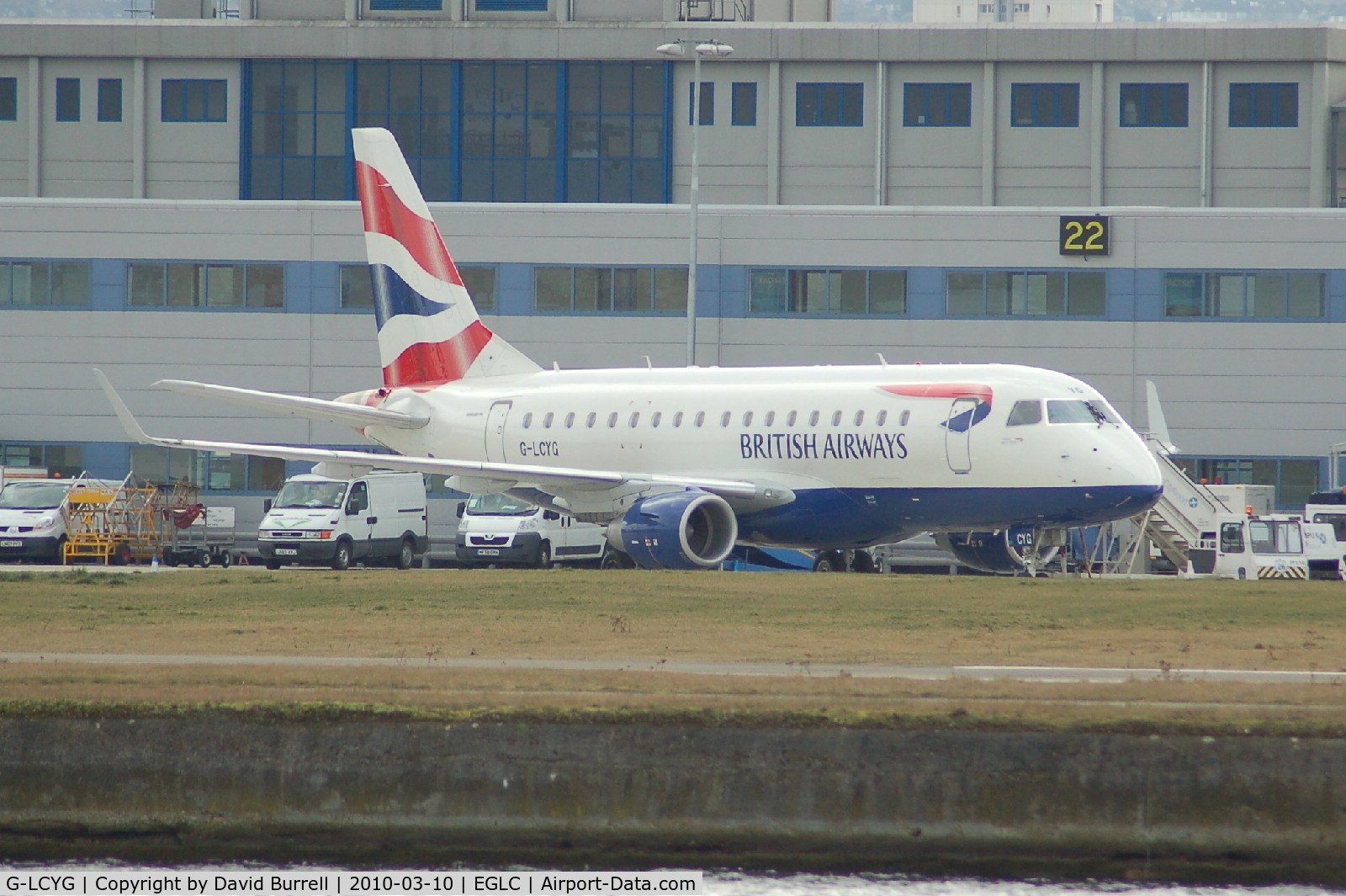 G-LCYG, 2009 Embraer 170STD (ERJ-170-100STD) C/N 17000300, British Airways Embraer ERJ-170STD