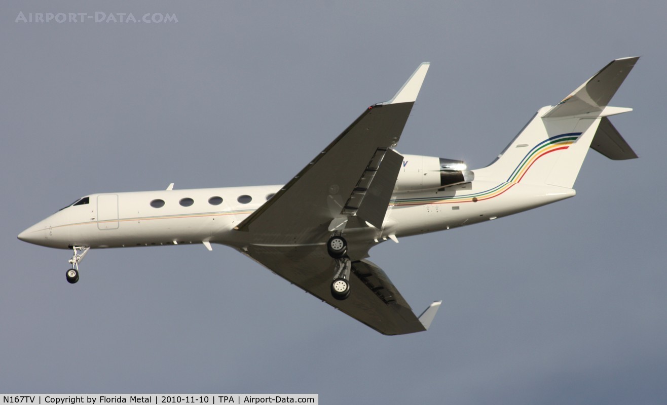 N167TV, 2004 Gulfstream Aerospace G-IV C/N 1533, Gulfstream G400