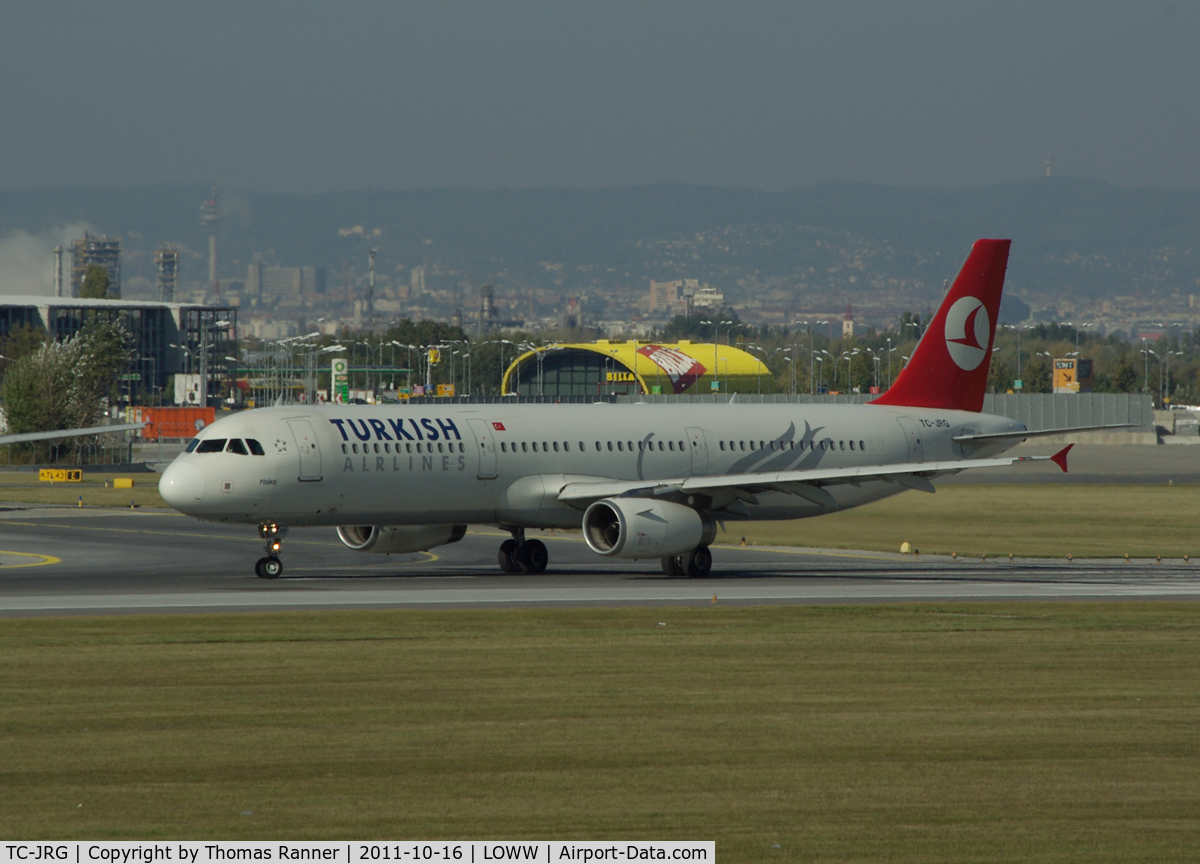 TC-JRG, 2007 Airbus A321-231 C/N 3283, Turkish Airlines Airbus A321