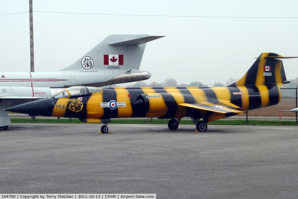 104790, Canadair CF-104 Starfighter C/N 683A-1090, Canadair CF-104 Starfighter, c/n: 683A-1056