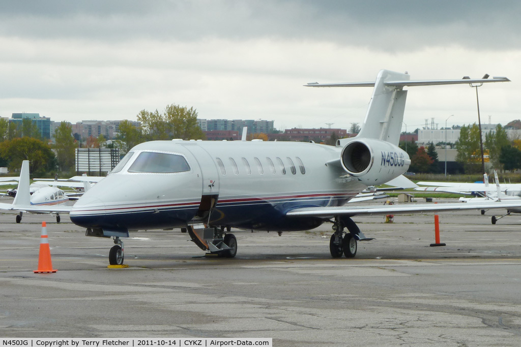 N450JG, Learjet Inc 45 C/N 096, Learjet Inc 45, c/n: 096 at Toronto Buttonville