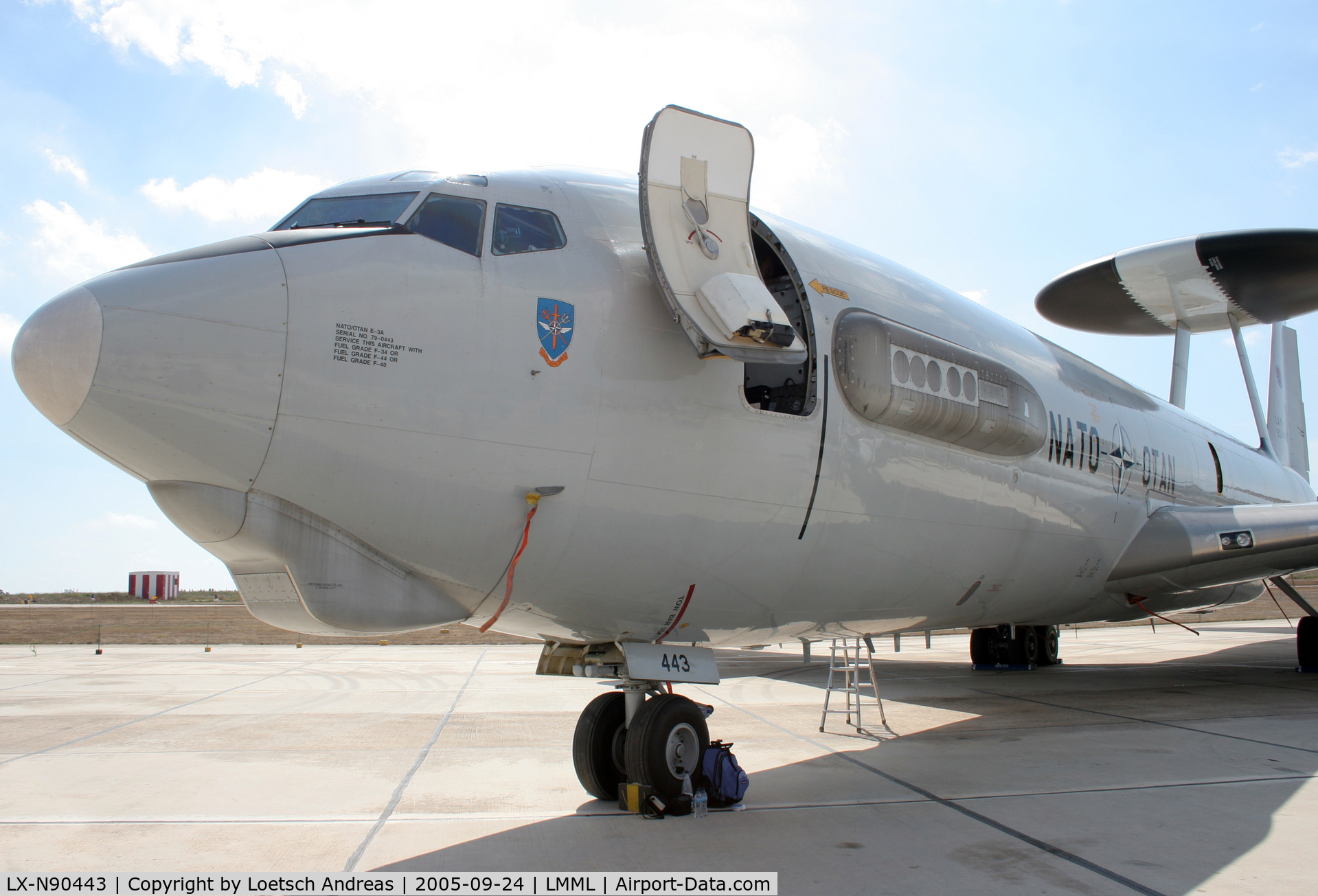 LX-N90443, 1981 Boeing E-3A Sentry C/N 22838, NATO - AWACS