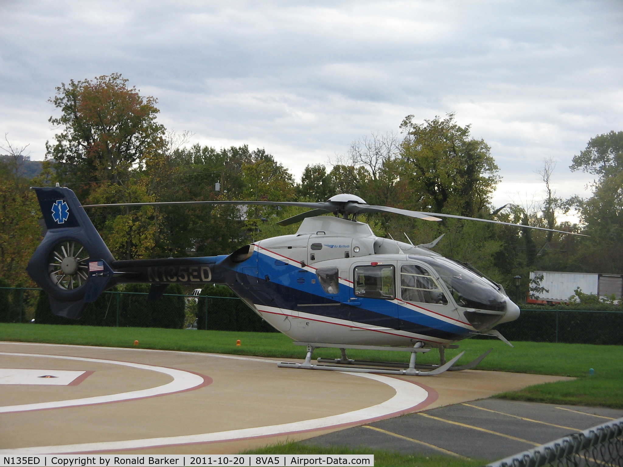 N135ED, 2004 Eurocopter EC-135P-2 C/N 0335, UVA Hospital