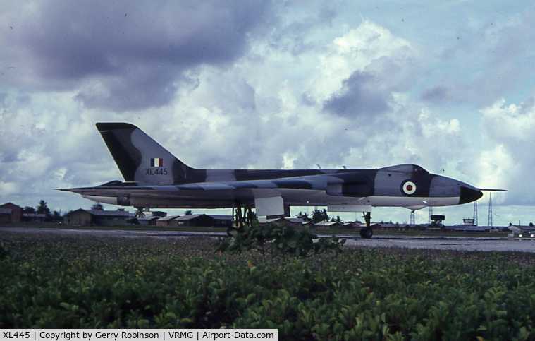 XL445, 1962 Avro Vulcan B.2 C/N Set 48, XL445 when is transitted through RAF Gan (Maldives) in 1967
(I have three more photos if you want them)