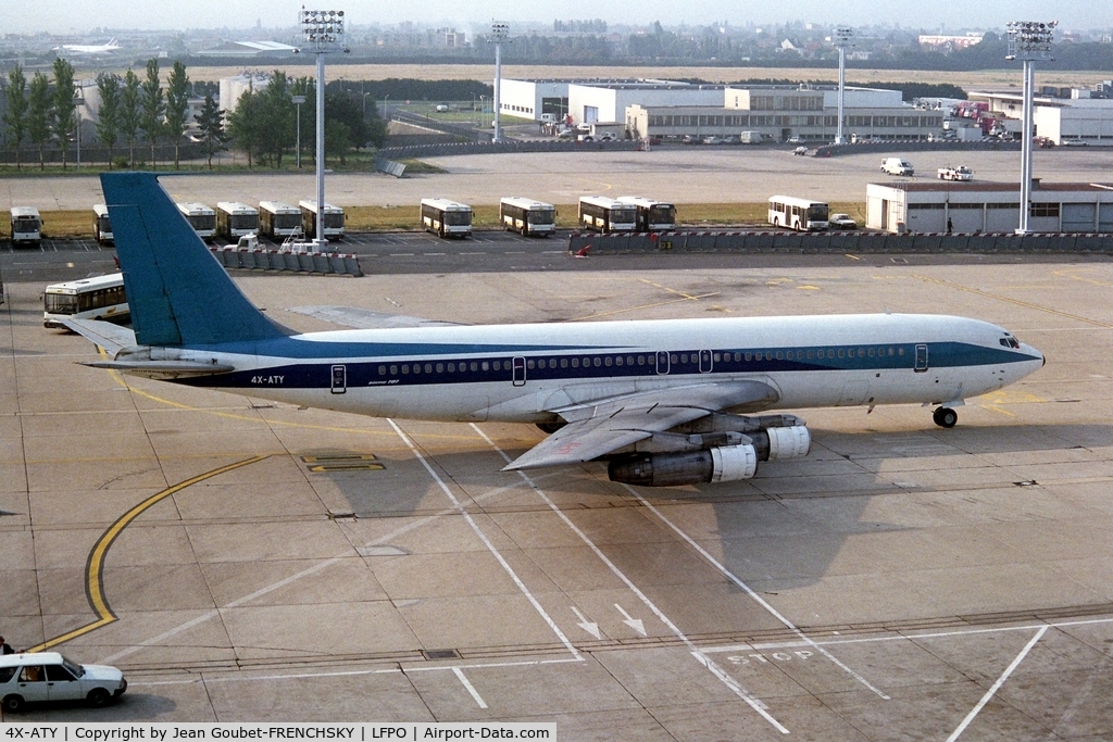 4X-ATY, 1969 Boeing 707-358C C/N 20301, au roulage