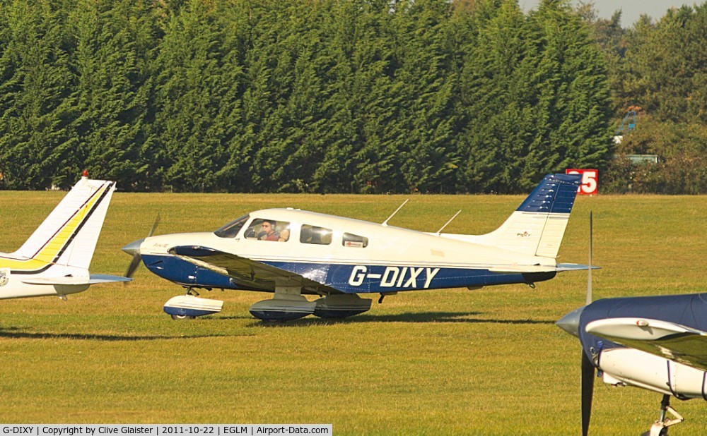 G-DIXY, 1998 Piper PA-28-181 Cherokee Archer III C/N 28-43195, Ex: N41284>G-DIXY. Once owned by; Dixyair Ltd December 2000