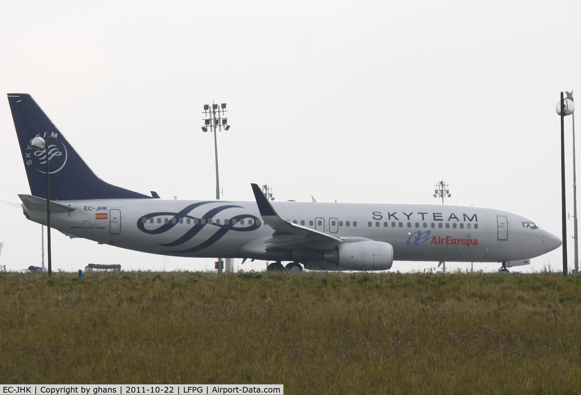 EC-JHK, 2005 Boeing 737-85P C/N 33975, Air Europa Skyteam