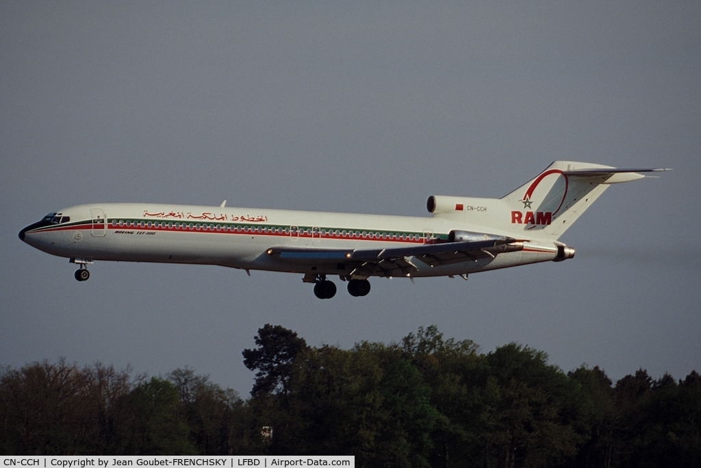 CN-CCH, 1973 Boeing 727-2B6 C/N 20705, landing 23