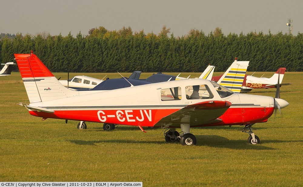 G-CEJV, 1989 Piper PA-28-161 Cadet C/N 28-41225, Ex: N144ND>G-CEJV